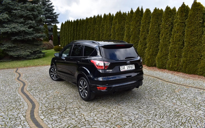 Ford Kuga cena 73500 przebieg: 118357, rok produkcji 2018 z Stoczek Łukowski małe 781